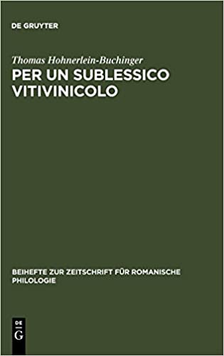 Per Un Sublessico Vitivinicolo: La Storia Materiale E Linguistica Di Alcuni Nomi Di Viti E Vini